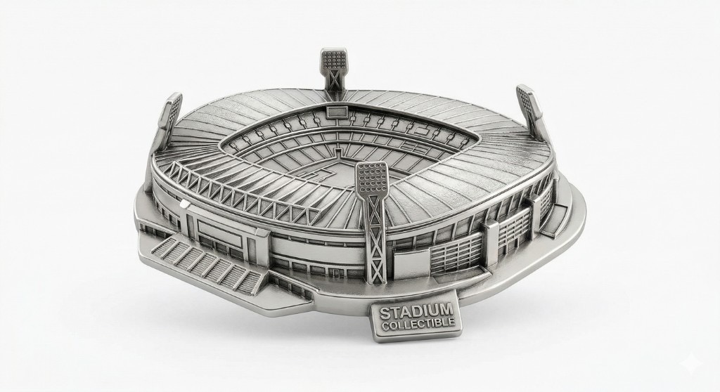 Магнит металлический стадион